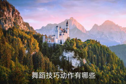  舞蹈技巧动作有哪些