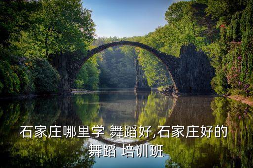 石家庄哪里学 舞蹈好,石家庄好的 舞蹈 培训班