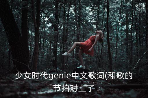 少女时代genie中文歌词(和歌的节拍对上了