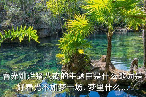 春光灿烂猪八戒的主题曲是什么歌词是好春光不如梦一场, 梦里什么...