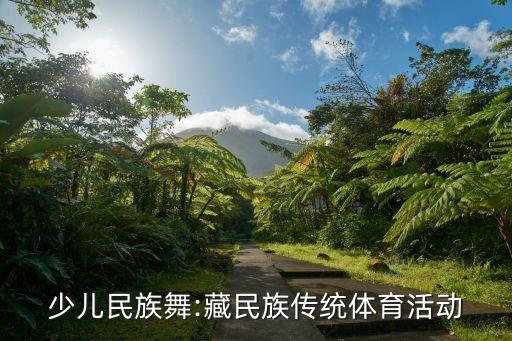少儿民族舞:藏民族传统体育活动