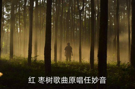 红 枣树歌曲原唱任妙音