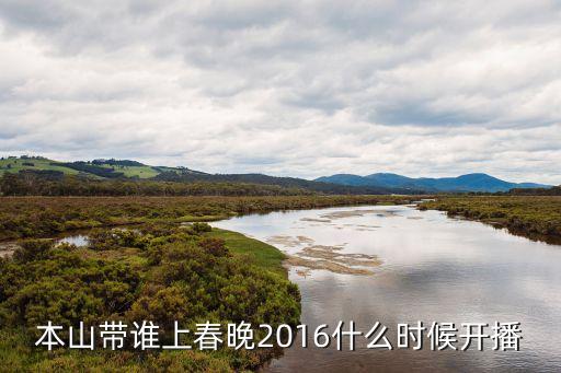 本山带谁上春晚2016什么时候开播