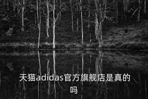  天猫adidas官方旗舰店是真的吗