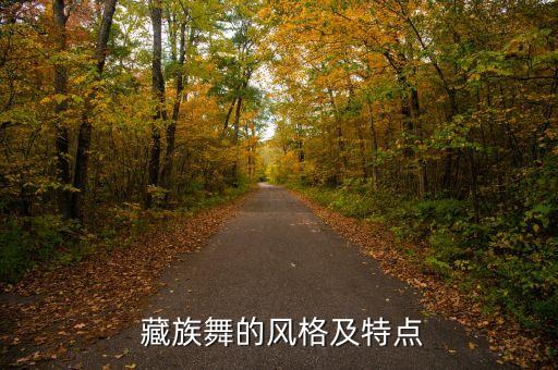  藏族舞的风格及特点