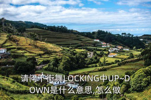 舞蹈up down动作怎么做,曜的动作舞蹈怎么跳