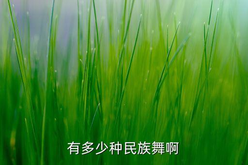 有多少种民族舞啊