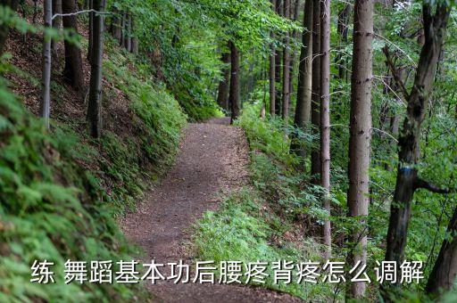 学舞蹈容易腰痛吗