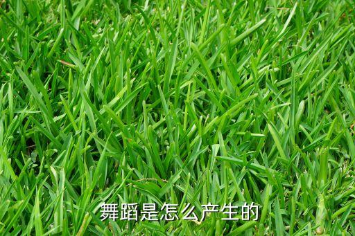  舞蹈是怎么产生的