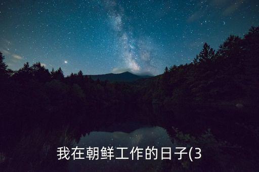 我在朝鲜工作的日子(3