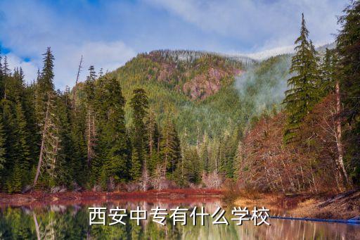 西安中专有什么学校