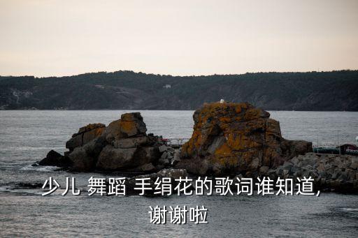  少儿 舞蹈 手绢花的歌词谁知道,谢谢啦