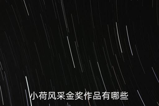 小荷风采金奖作品有哪些