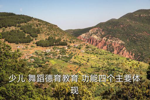 简述舞蹈的功能 公选课