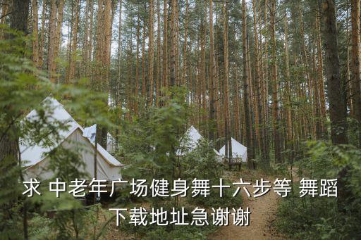 求 中老年广场健身舞十六步等 舞蹈下载地址急谢谢