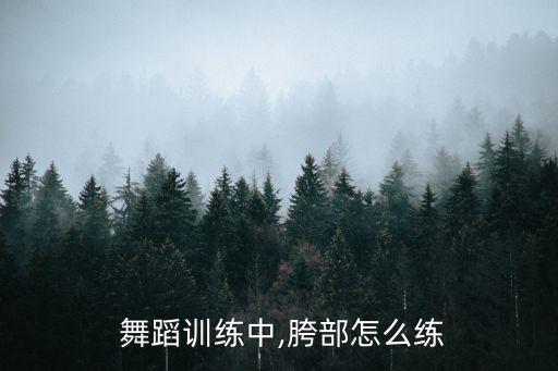  舞蹈训练中,胯部怎么练