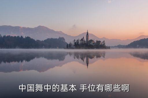 中国舞中的基本 手位有哪些啊
