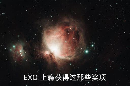 EXO 上瘾获得过那些奖项