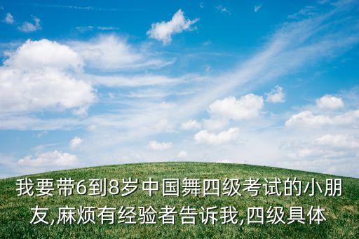 舞蹈家协会考级4级