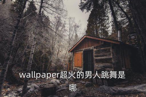 wallpaper超火的男人跳舞是哪