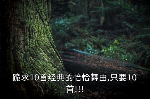 跪求10首经典的恰恰舞曲,只要10首!!!
