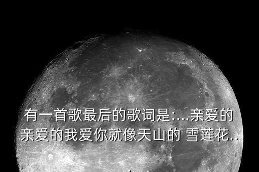 舞蹈我是你的雪莲,我是你的雪莲简谱