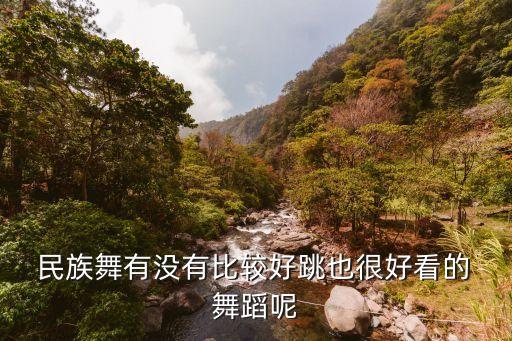 你喜欢一个民族舞蹈作品