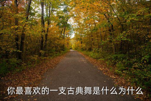 你最喜欢的一支古典舞是什么为什么