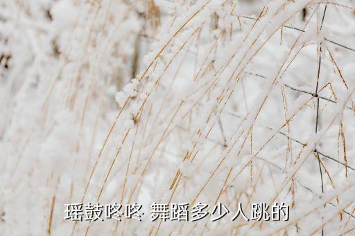 瑶鼓咚咚 舞蹈多少人跳的