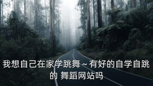 我想自己在家学跳舞～有好的自学自跳的 舞蹈网站吗