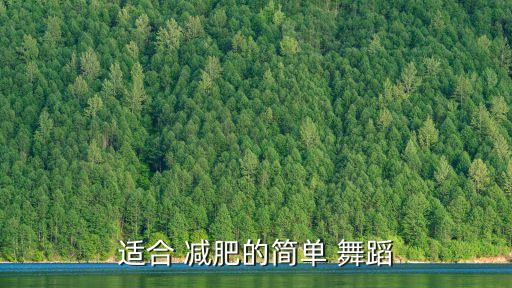 适合 减肥的简单 舞蹈