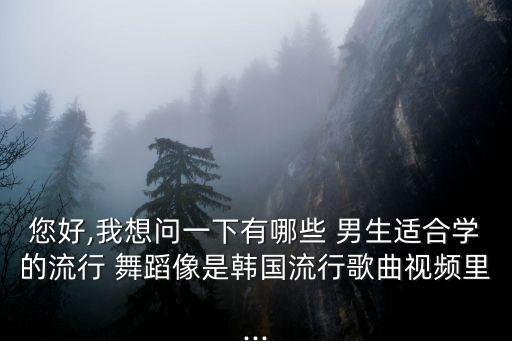 好看易学的舞蹈男生,简单好看易学的舞蹈视频