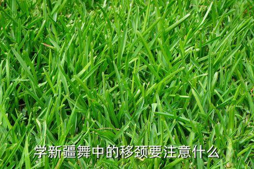 学新疆舞中的移颈要注意什么