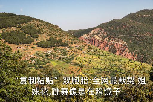 “复制粘贴”双胞胎:全网最默契 姐妹花,跳舞像是在照镜子