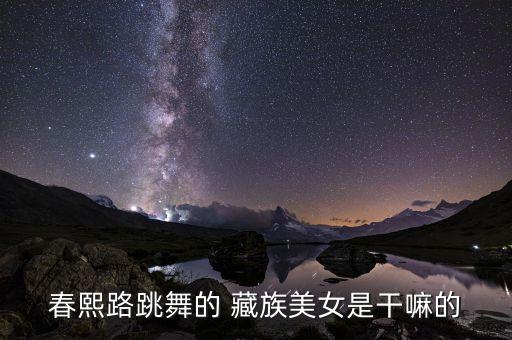藏族舞蹈 女集体
