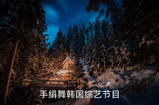 手绢舞韩国综艺节目