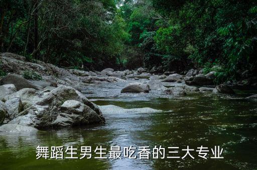  舞蹈生男生最吃香的三大专业