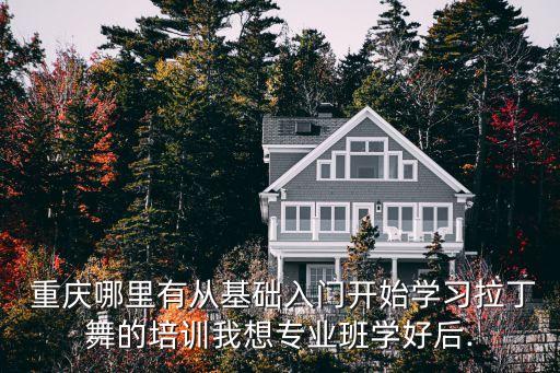  重庆哪里有从基础入门开始学习拉丁舞的培训我想专业班学好后.