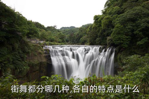  街舞都分哪几种,各自的特点是什么