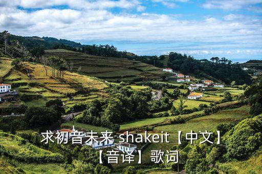 求初音未来 shakeit【中文】【音译】歌词
