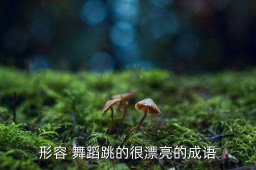 形容 舞蹈跳的很漂亮的成语