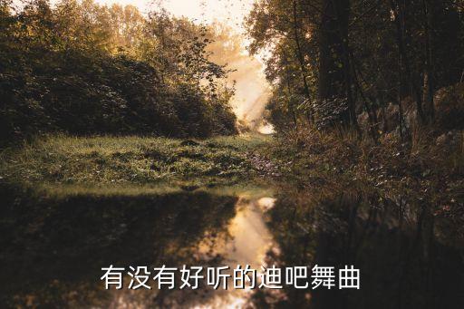 有没有好听的迪吧舞曲