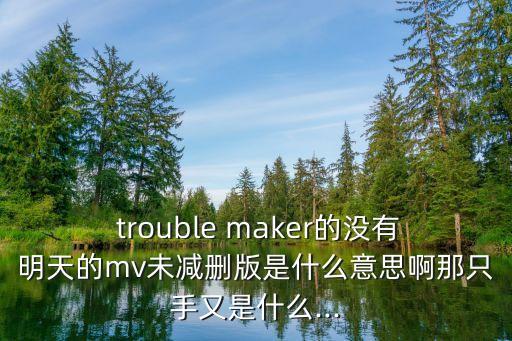 trouble maker双人舞蹈