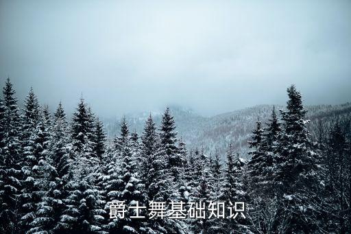  爵士舞基础知识