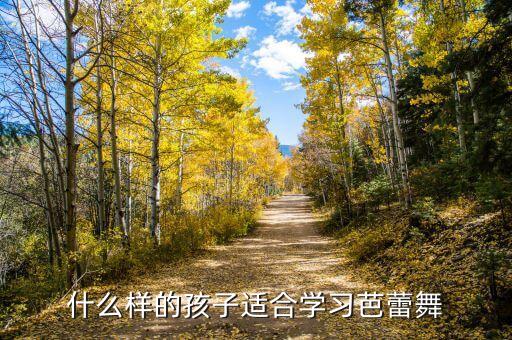 什么样的孩子适合学习芭蕾舞