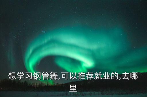 想学习钢管舞,可以推荐就业的,去哪里