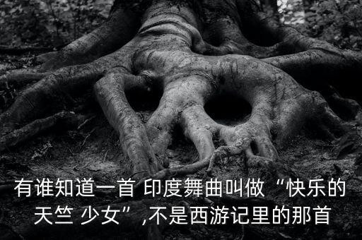 有谁知道一首 印度舞曲叫做“快乐的 天竺 少女”,不是西游记里的那首