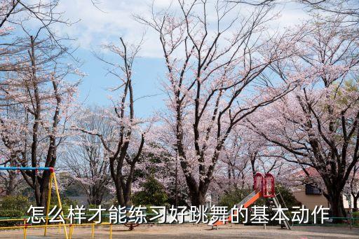 怎么样才能练习好跳舞的基本动作