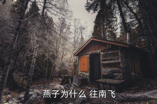  燕子为什么 往南飞
