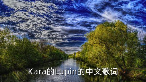 Kara的Lupin的中文歌词